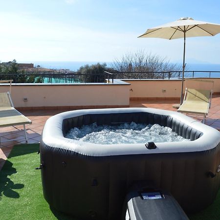 Mary'S Dream - Villa Overlooking Capri And Ischia In Sorrento Peninsula Massa Lubrense Exterior foto