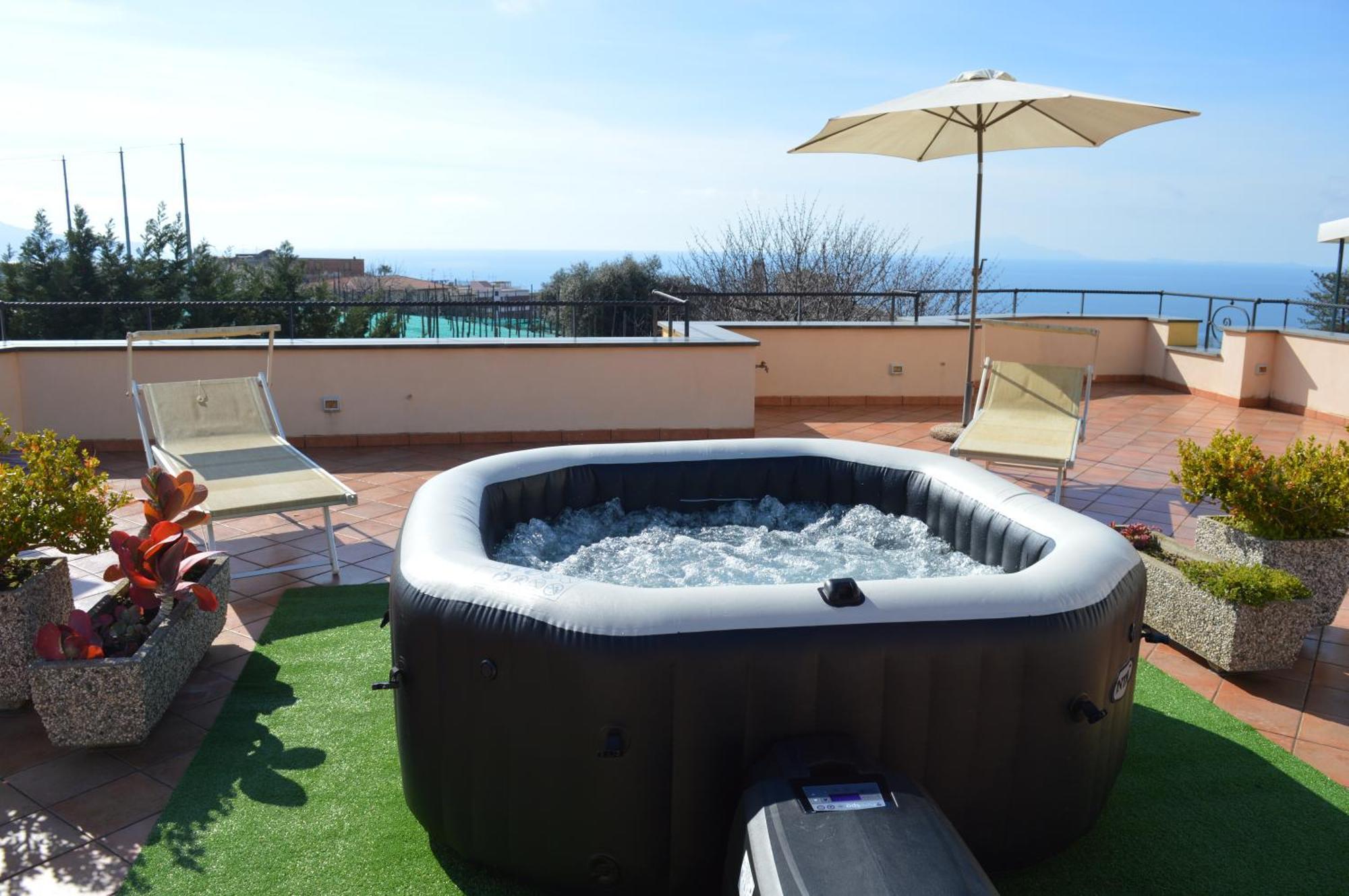 Mary'S Dream - Villa Overlooking Capri And Ischia In Sorrento Peninsula Massa Lubrense Exterior foto