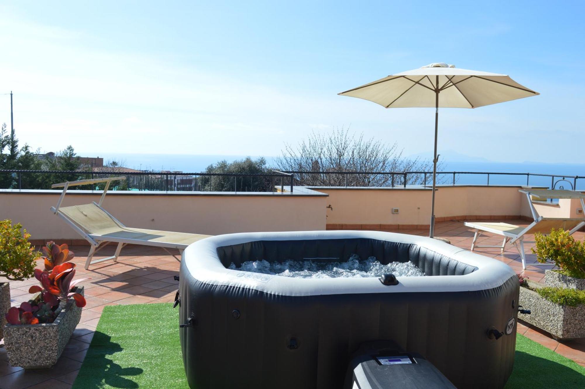 Mary'S Dream - Villa Overlooking Capri And Ischia In Sorrento Peninsula Massa Lubrense Exterior foto