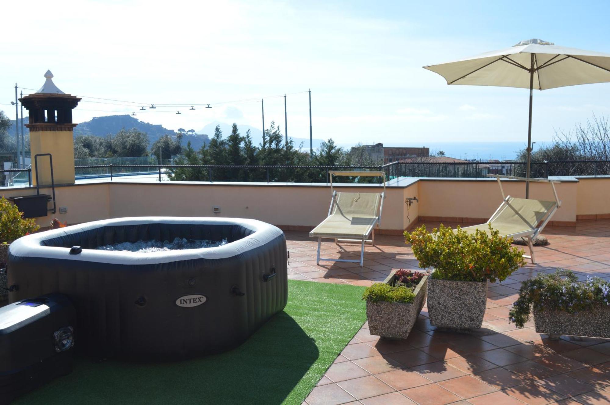 Mary'S Dream - Villa Overlooking Capri And Ischia In Sorrento Peninsula Massa Lubrense Exterior foto